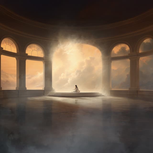 Divine Light: Soothing Gregorian Chants for Inner Peace - Tibetan Monks Art