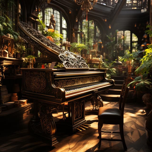 Piano En El Yoga: Equilibrio Sereno De Acordes - Piano de jazz relajante