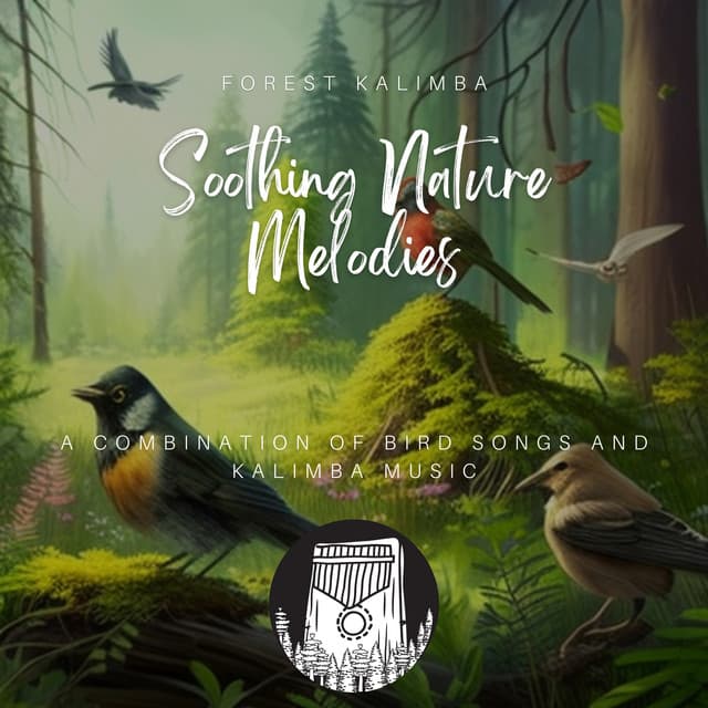 Soothing Nature Melodies: A Combination of Bird Songs and Kalimba Music - Forest Kalimba