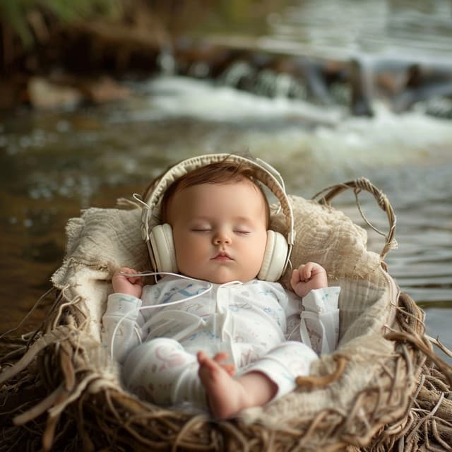 Baby Sleep Echoes: Binaural Soothe - Music Box Lullaby