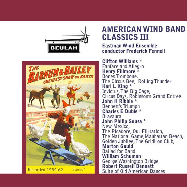 American Wind Band Classics III - Eastman Wind Ensemble