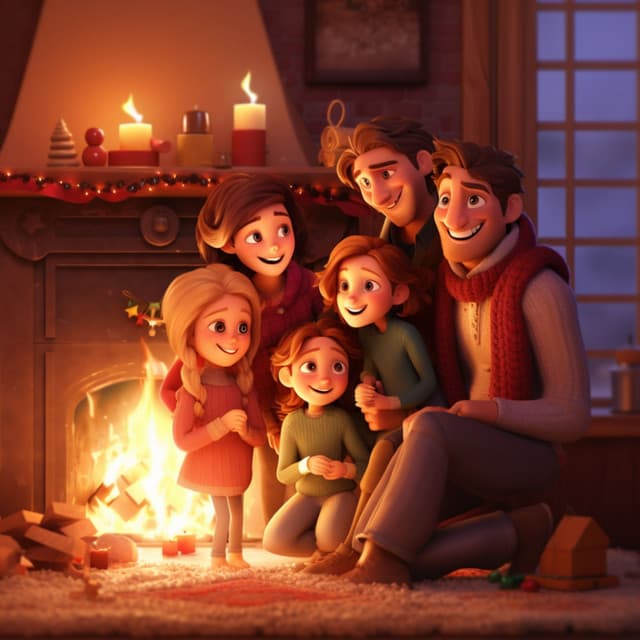 Festive Fire: Christmas Melodies - Relax Time Universe