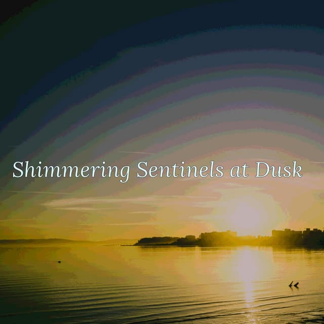 Shimmering Sentinels at Dusk - Oceara