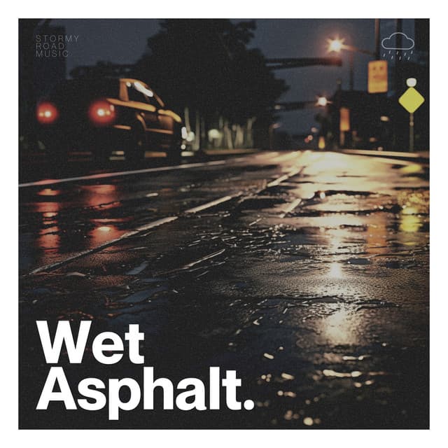 Wet Asphalt - Rainfall Place