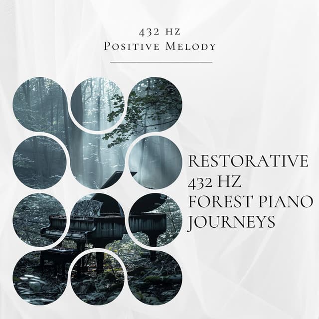 Restorative 432 Hz Forest Piano Journeys - 432 hz Positive Melody