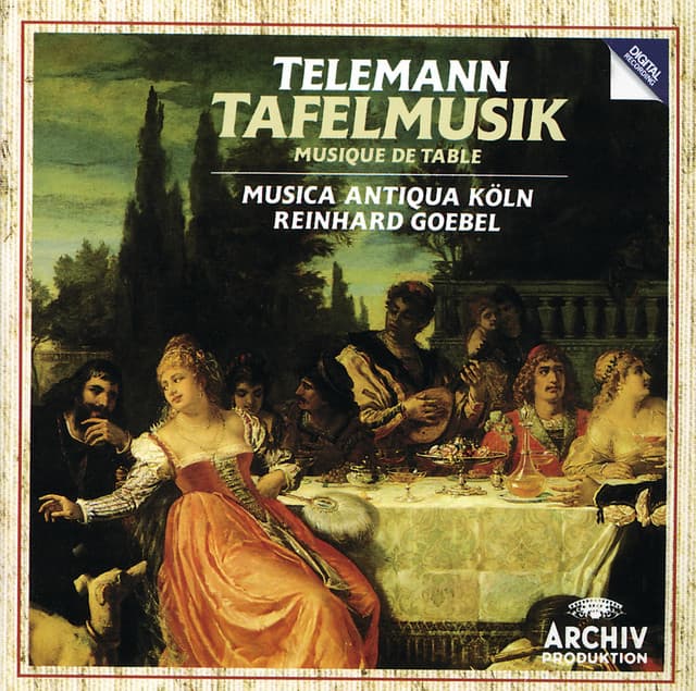 Telemann: Banquet Music in three Parts - Georg Philipp Telemann