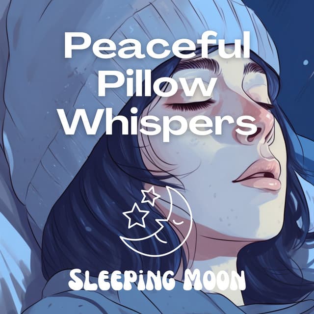 Peaceful Pillow Whispers - Sleeping Moon