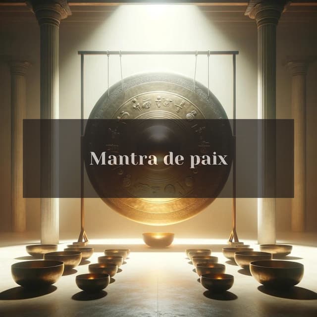 Mantra de paix: Sons de gongs tibétains et de bols chantants pour l'harmonie intérieure - Buddhist méditation académie