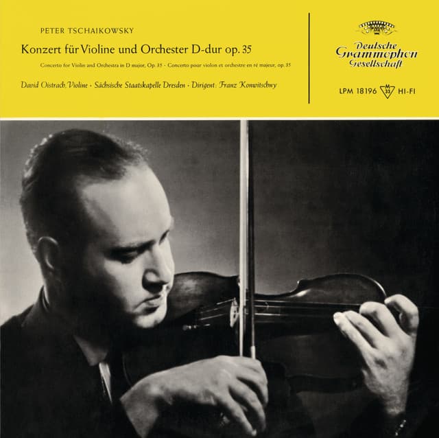 Tchaikovsky: Violin Concerto Op.35 / Wieniawski: Etude-Caprices Nos.2, 4 & 5 / Sarasate: Navarra, Op.33 - David Oistrakh