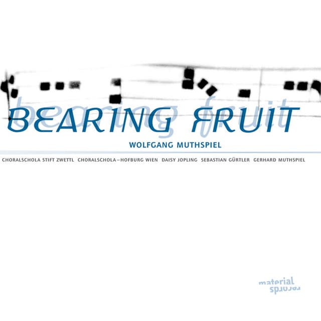 Bearing Fruit - Wolfgang Muthspiel