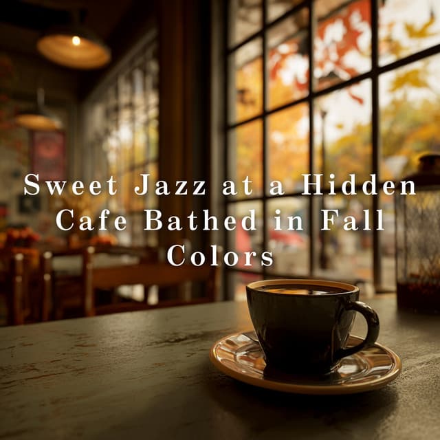 Sweet Jazz at a Hidden Cafe Bathed in Fall Colors - Relaxing Piano Crew