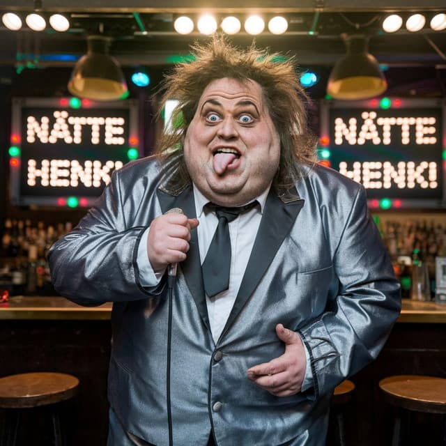 Natte Henk: Hangtieten! - De Tekentovenaar
