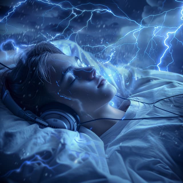 Sleep in Thunder's Embrace: Calming Sounds - Easy Sleep Music