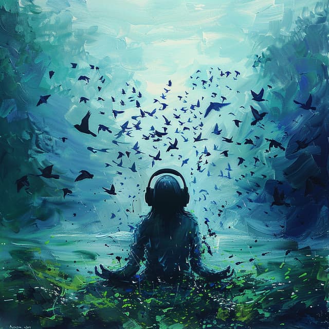 Binaural Birds: Rain’s Meditation Symphony - 92 88 Hz - Flow Meditation