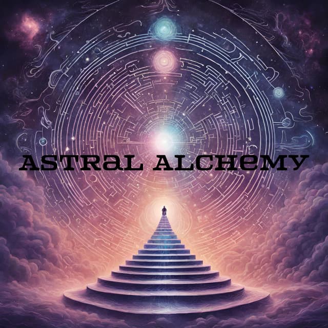 Astral Alchemy: Navigating the Cosmic Labyrinth with Ethereal Frequencies - Interstellar Meditation Music Zone