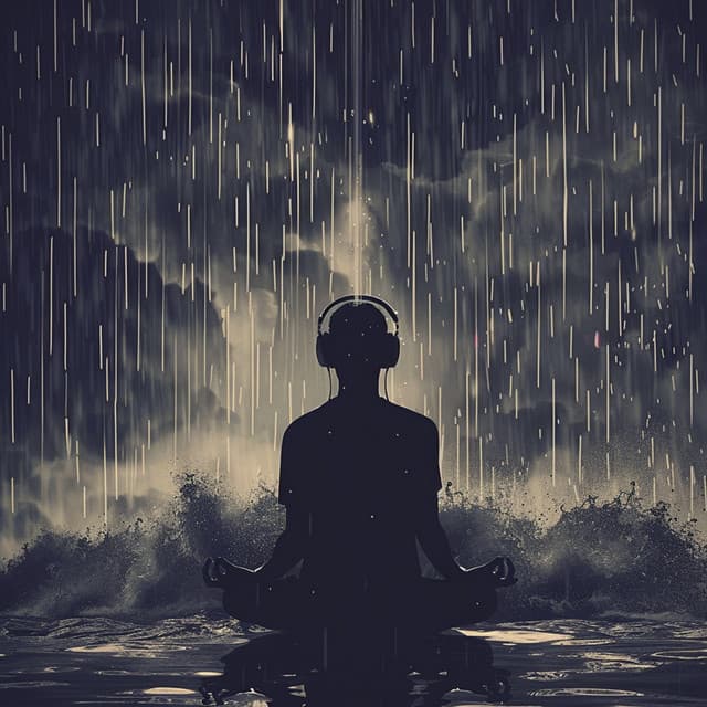 Meditative Rain Sounds: Droplets of Serenity - Follow the Breath Meditations