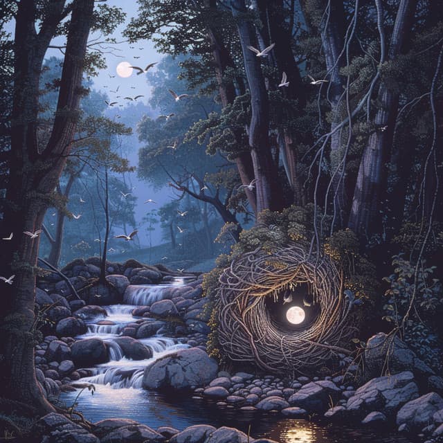 Birds Sleep Rhythms: Binaural Harmony - 80 88 Hz - Sleepville