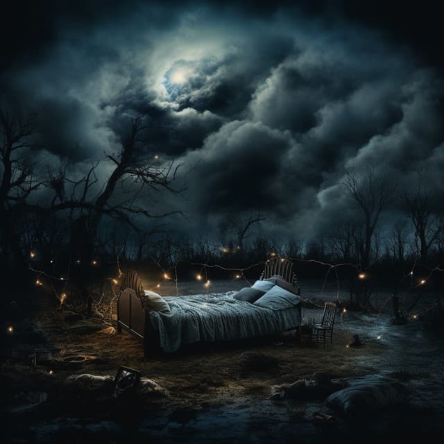 Sleep in Thunder Embrace: Restful Music - Rainfall Sleep Aid