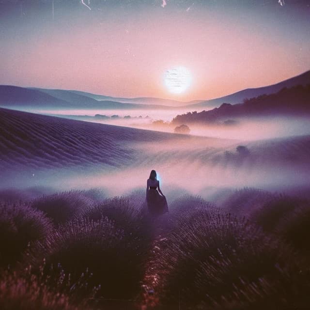 Daybreak Dreamscapes: Lost in Lavender Haze - Electro Party