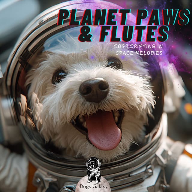 Planet Paws & Flutes: Dogs Drifting in Space Melodies - Dogs Galaxy