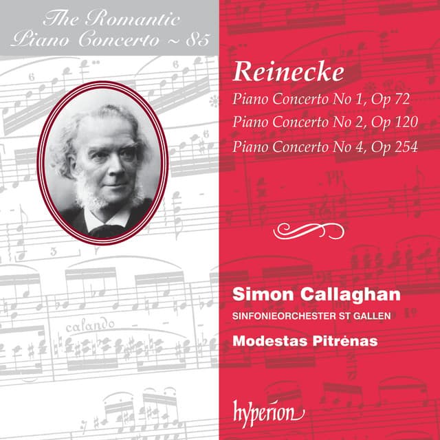Reinecke: Piano Concertos Nos, 1, 2 & 4 - Carl Reinecke