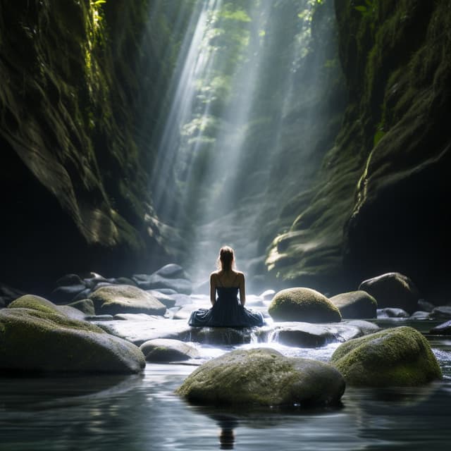 Rhythmic Waters: River Relaxation Harmony - Relaxing Music