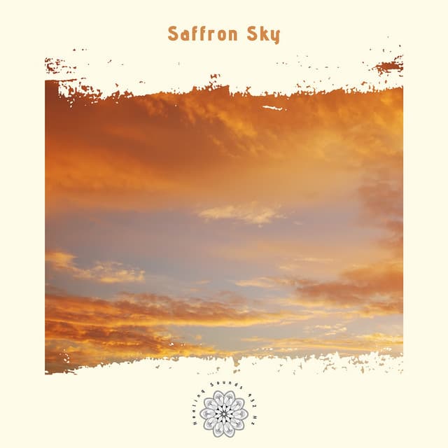 Saffron Sky: Twilight Tints of Wonder - Healing Sounds 432 Hz