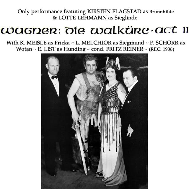 Wagner: Die Walkure Act II - Richard Wagner