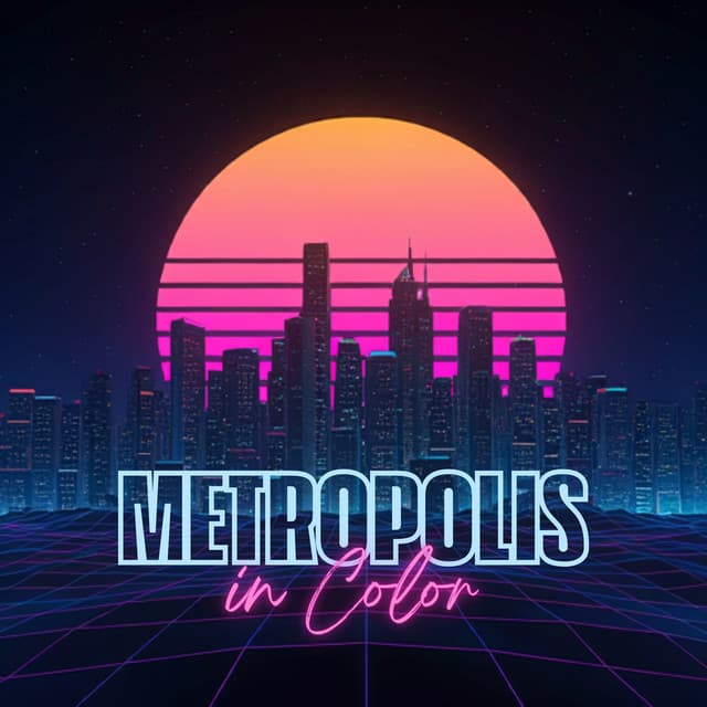 Metropolis in Color: Synthesized Sunset - Electro Lounge All Stars
