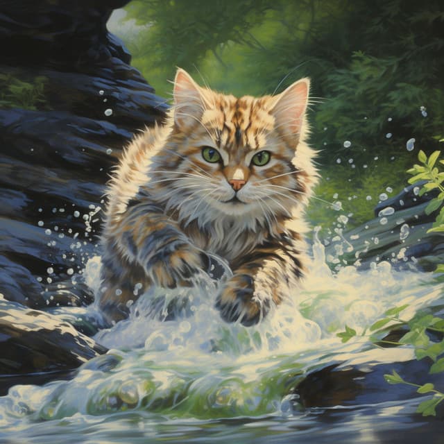 Cats by the Stream: Musical Oasis - Foley Music