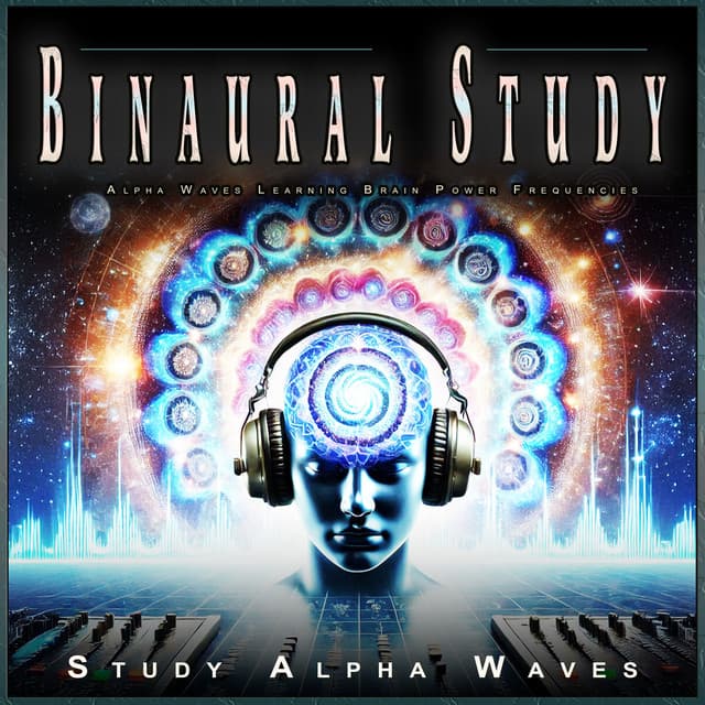 Binaural Study: Alpha Waves Learning Brain Power Frequencies - Study Alpha Waves