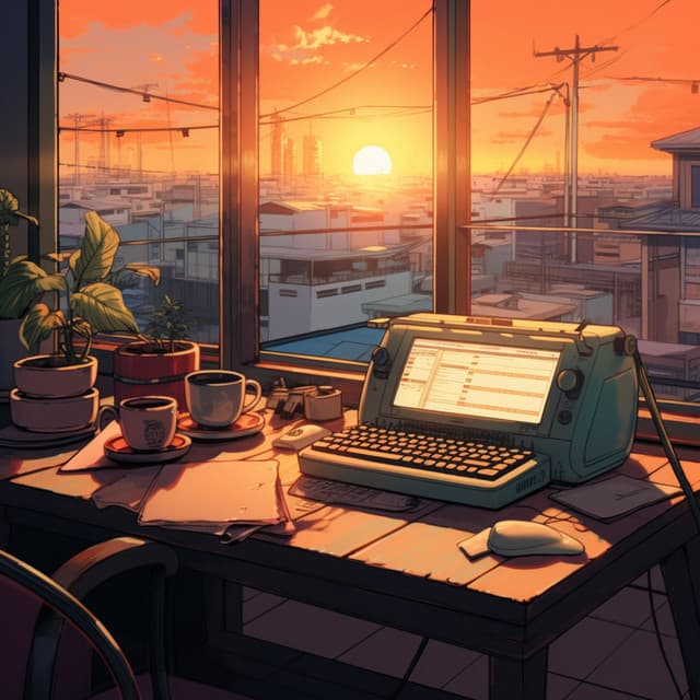 Flat White Flow: LOFI CAFE FOCUS - KOMIuKU