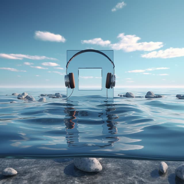 Ocean Echoes: Binaural Tidal Harmony - Triangular Prism III