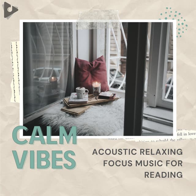 Acoustic Relaxing Focus Music for Reading - Calm Vibes
