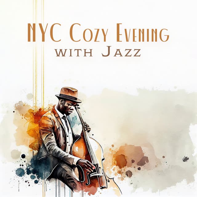 NYC Cozy Evening with Jazz - Soft Jazz Music