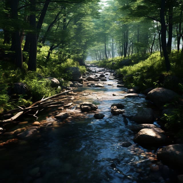 Flowing River Study: Peaceful Soundscapes - Microdynamic Recordings