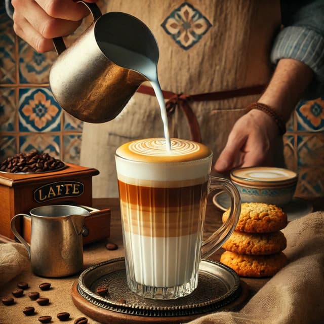Vintage Caffe Latte - Lounge Café