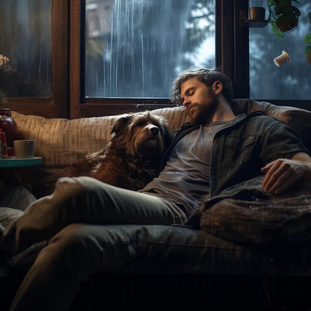 Gotas De Lluvia Serena: Sonidos De Lluvia Serena Para Mascotas Relajadas - Pase Meteorológico