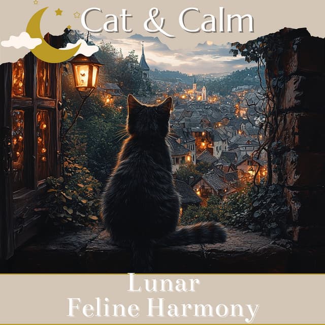 Lunar Feline Harmony - Cat & Calm