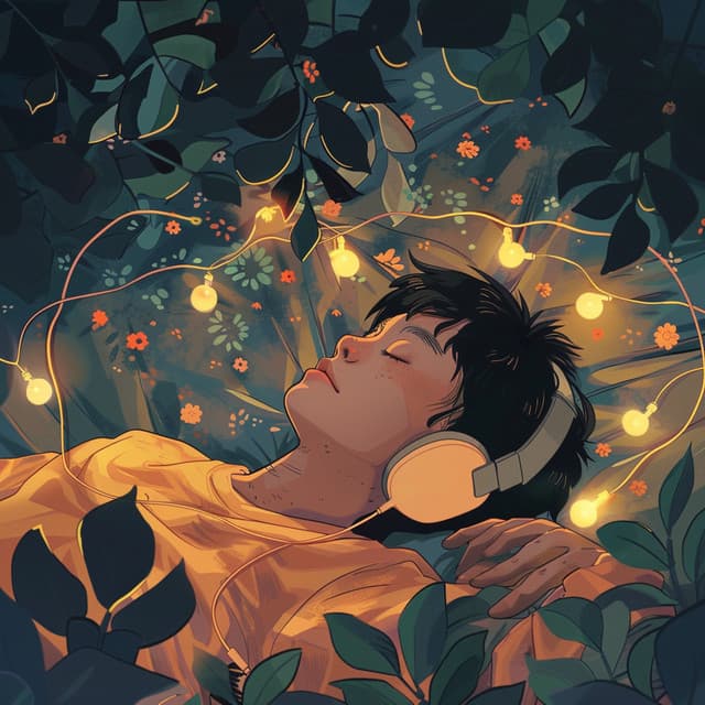 Lofi Sleep Vibes: Calm Night Rhythms - Pure Sleeping Music