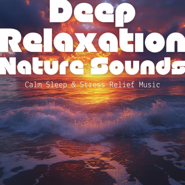 Deep Relaxation Nature Sounds - Calm Sleep & Stress Relief Music - Ocean Waves for Deep Sleep