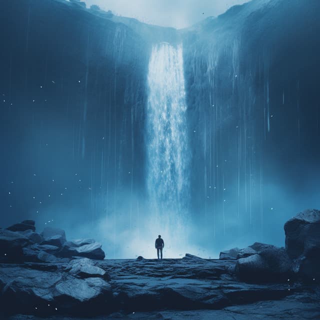 Binaural Waves at the Rushing Waterfall - Deltachromatique