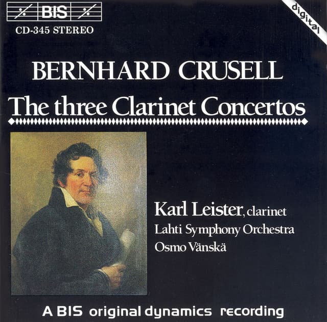 Crusell: Clarinet Concertos Nos. 1-3 - Bernhard Henrik Crusell