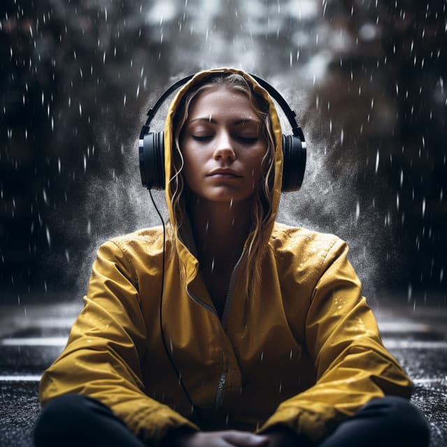 Gentle Rain: Relaxation and Serenity Melodies - Brainwave Samples