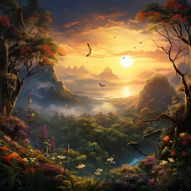 Calm at Twilight: Ambient Nature's Lullabies - Stereo Outdoor Sampling