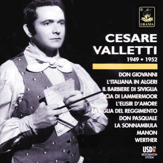 Valletti: 1949-1952 - Cesare Valletti