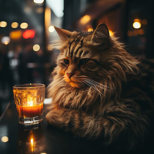 Ronroneo Junto Al Fuego: Melodías Ambientales Para Gatos - Windlesidad