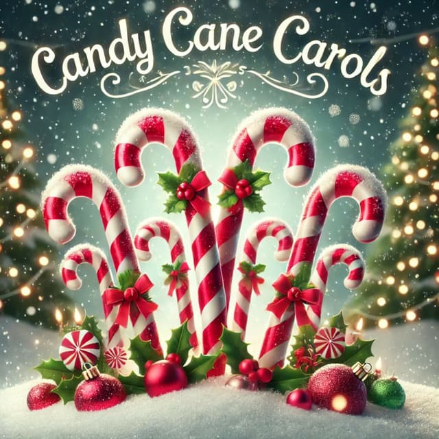 Candy Cane Carols - Christmas Music For Kids