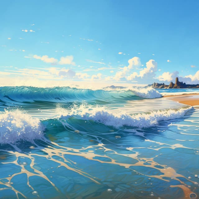 Olas Oceánicas De Paz: Relajación Junto A La Playa - Naturaleza registrada