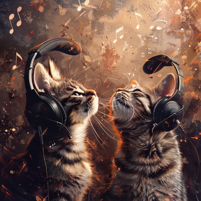 Cats Music Whiskers: Quiet Mews Melodies - Romantic Music